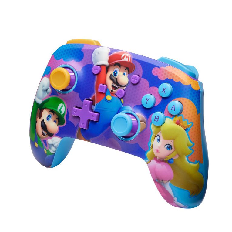PowerA Enhanced Wireless Controller for Nintendo Switch - Colour Splash Heroes, , hi-res