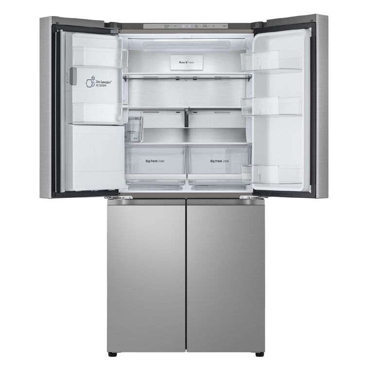 LG 506L Slim French Door Fridge Non-Plumbed - Stainless, , hi-res