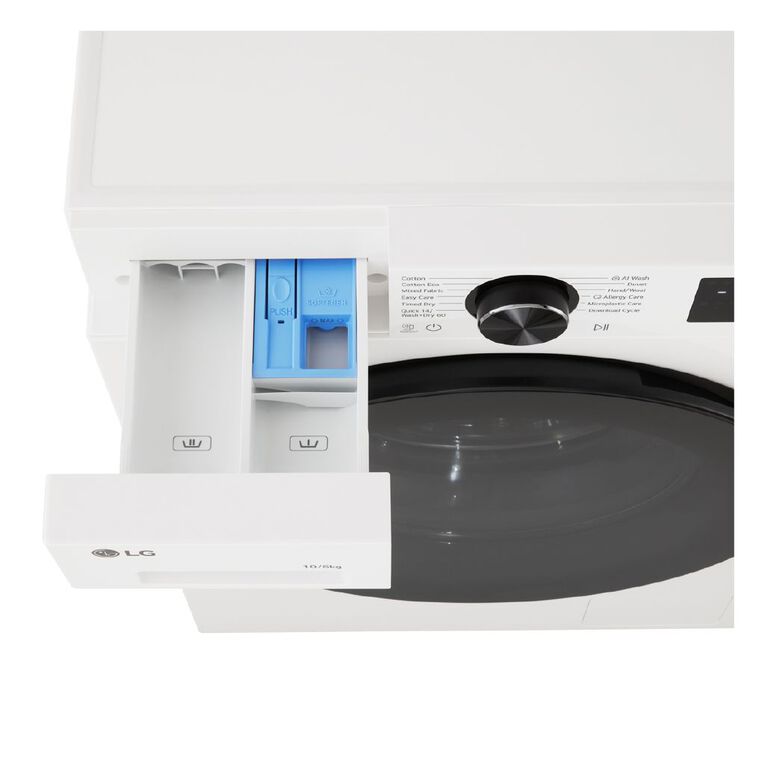 LG 10kg/6kg Series 3 Front Load Washer Dryer Combo, , hi-res