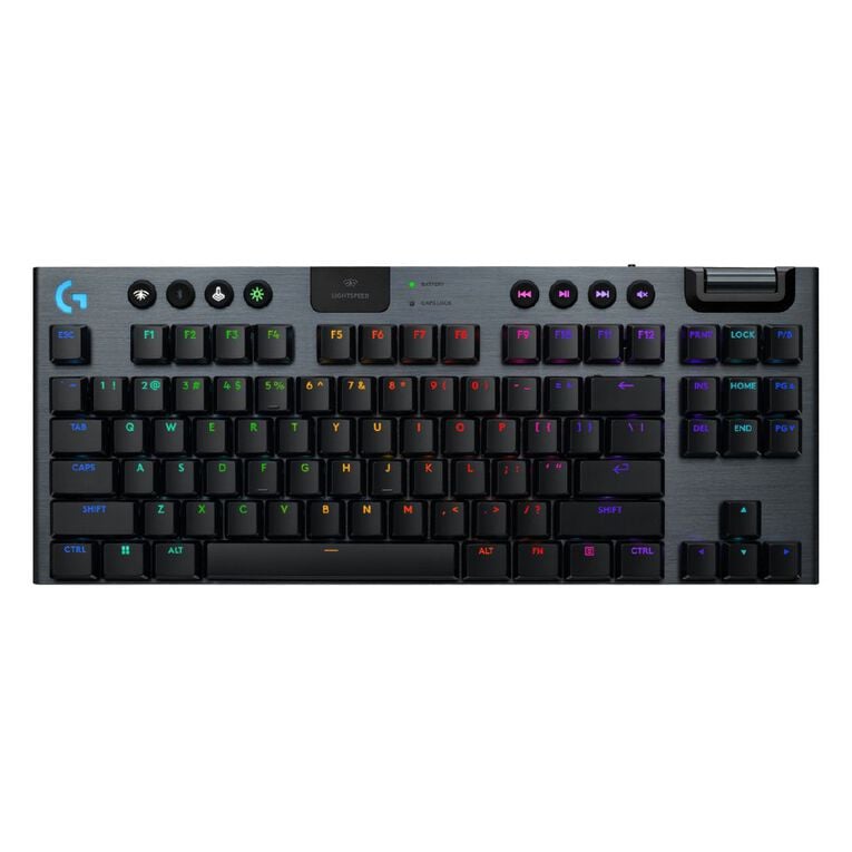 Logitech G915 X TKL LIGHTSPEED Low Profile Wireless Tactile Gaming Keyboard - Black, , hi-res