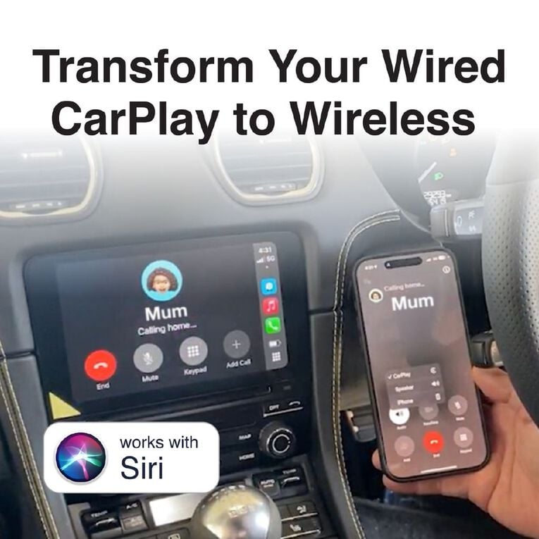 Laser Wireless Dongle for Carplay & Android Auto, , hi-res