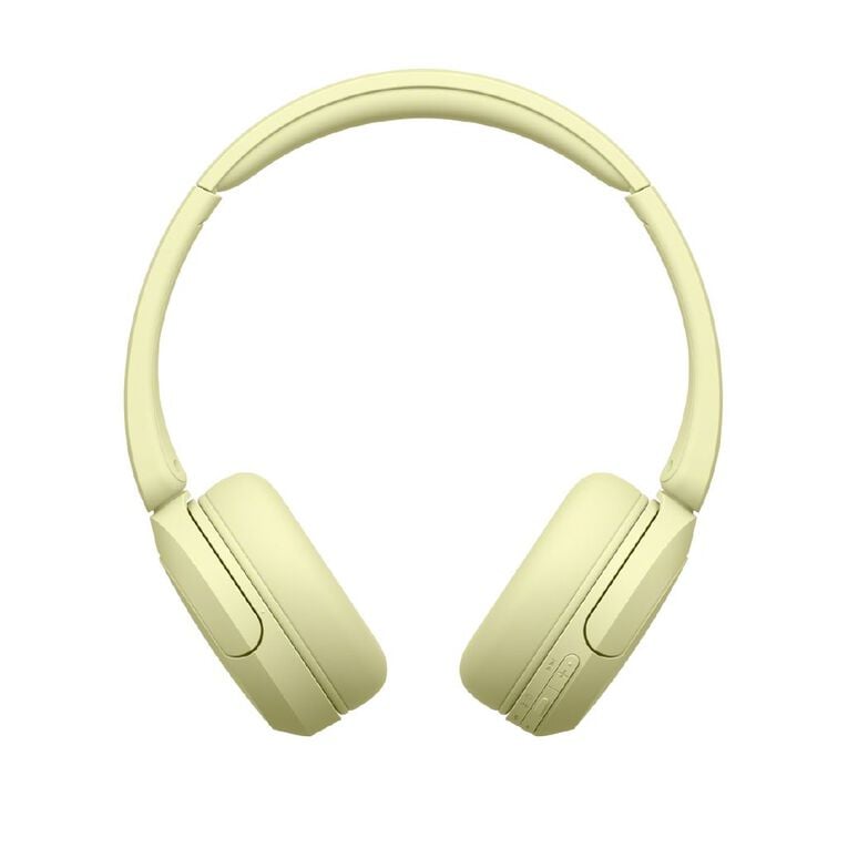 Sony WH-CH520 Wireless On-Ear Headphones - Yellow, , hi-res
