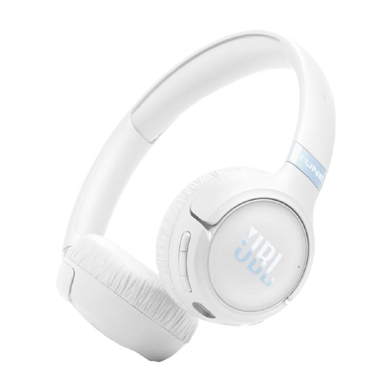 JBL Tune 680NC Wireless On-Ear Noise Cancelling Headphones - White, , hi-res