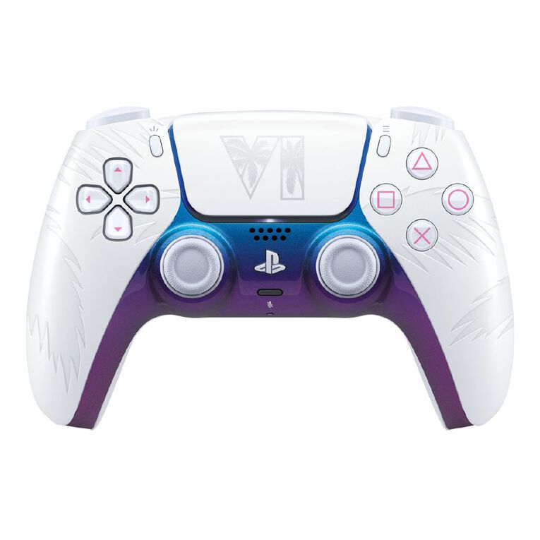 PS5 DualSense Wireless Controller - Grand Theft Auto VI White Limited Edition - For PS5, PC, Mac & Mobile, , hi-res