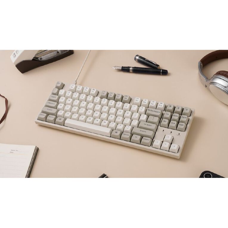 Keychron C1 Pro 8K QMK Wired Custom Mechanical Keyboard, RGB Backlight (Hot-Swappable) - Brown Super Switch, , hi-res