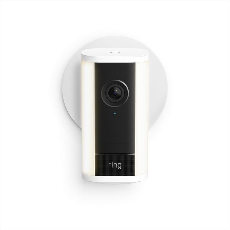 Ring Spotlight Camera Pro (2nd Gen) 4K Security Camera POE White, , hi-res
