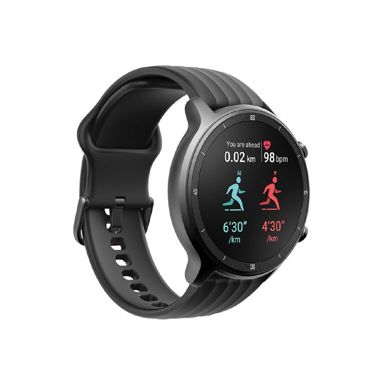Ryze Flex Smart Watch (Black + Green), , hi-res
