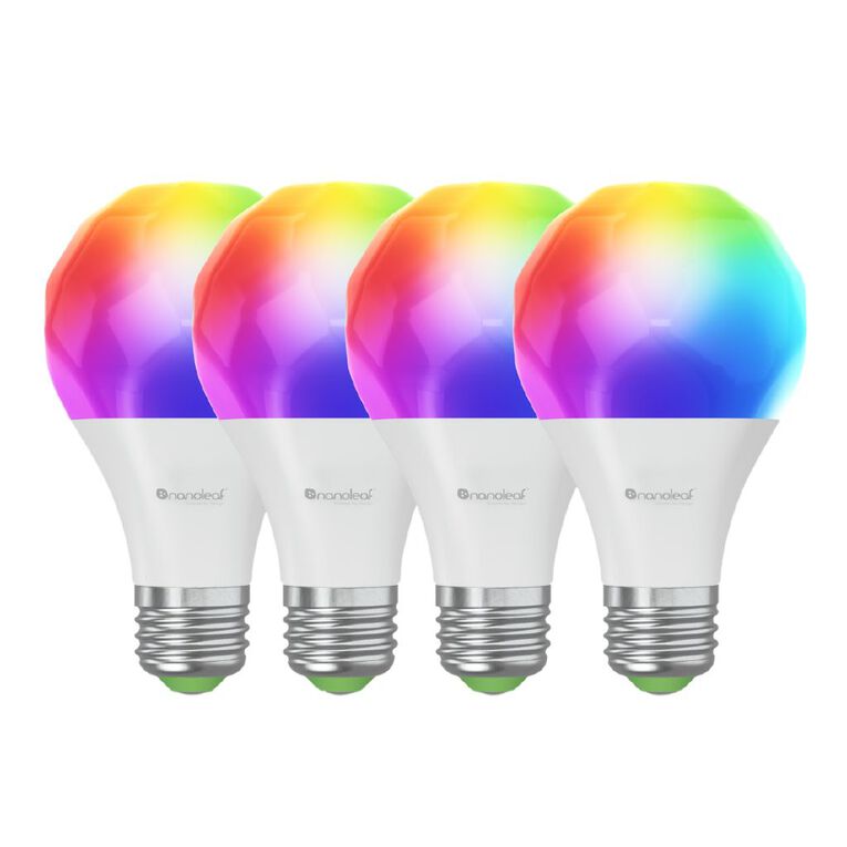 Nanoleaf Essentials Smart Bulb E27 WIFI - 4 Pack, , hi-res