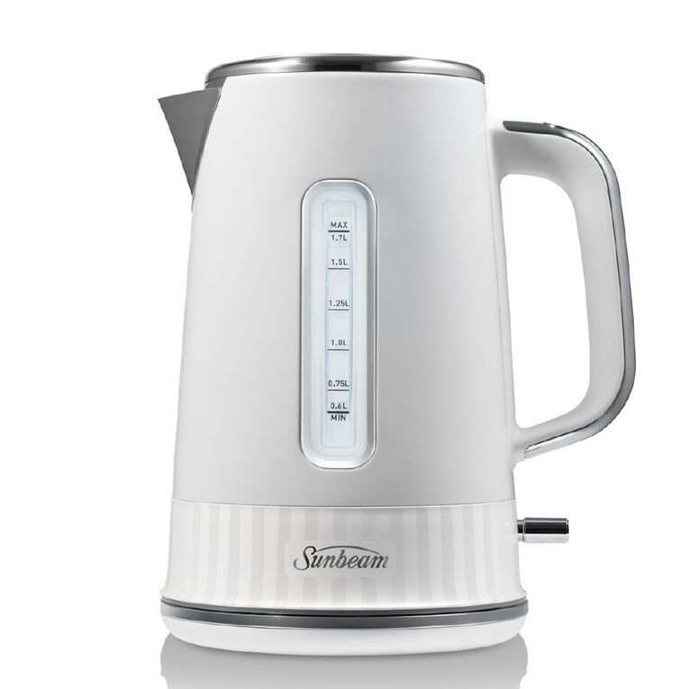 Sunbeam French Riviera Kettle 1.7LWhite, , hi-res