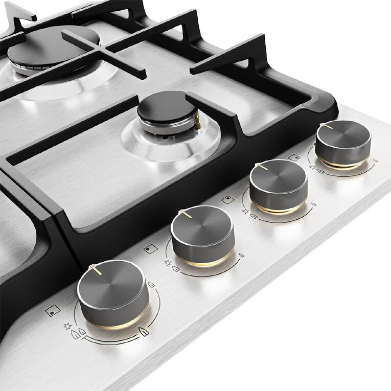 Electrolux 60cm 4 Burner Gas Cooktop - Stainless Steel, , hi-res