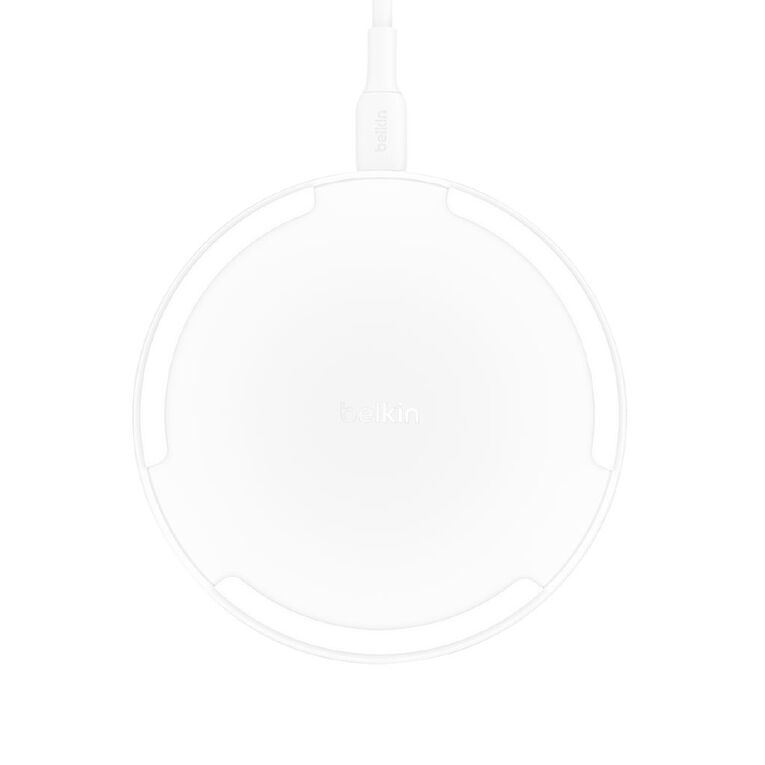 Belkin BoostCharge Wireless Charging Pad 15W - White, , hi-res