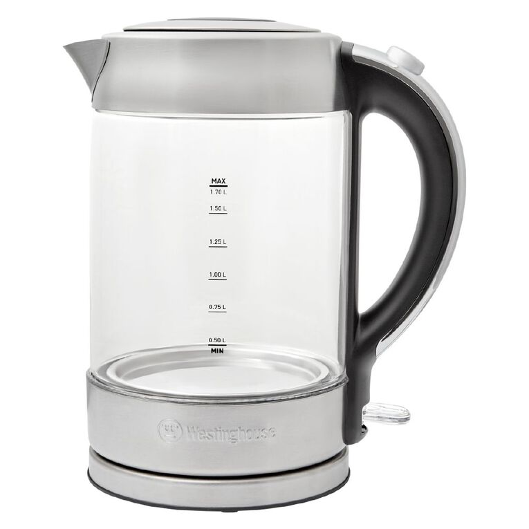 Westinghouse 1.7L Glass Kettle, , hi-res