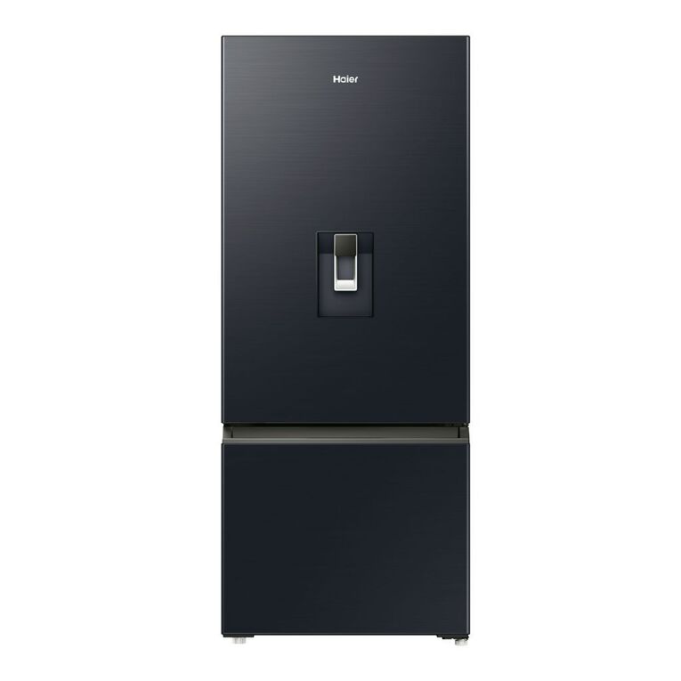 Haier 431L 500 Series Bottom Mount Refrigerator Non-plumbed Water - Black, , hi-res