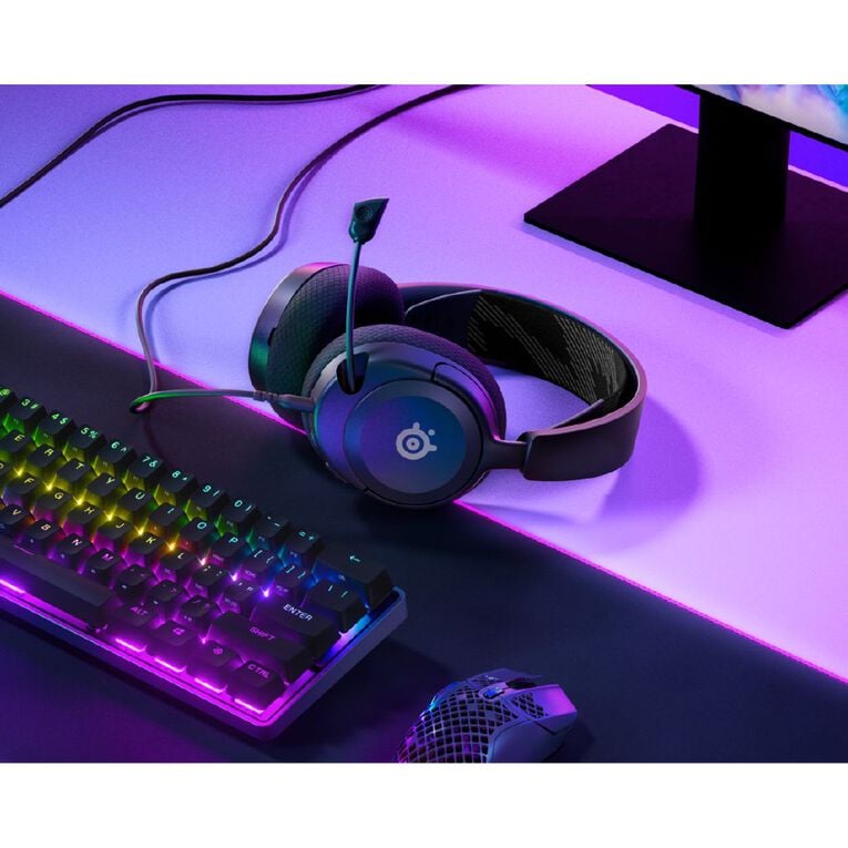 Steelseries Arctis Nova 1 Gaming Headset - Black, , hi-res