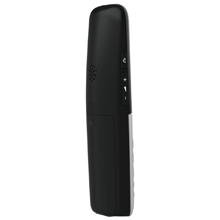 Panasonic Twin Handset Cordless Phone with Large Buttons and Answering System - Black, , hi-res