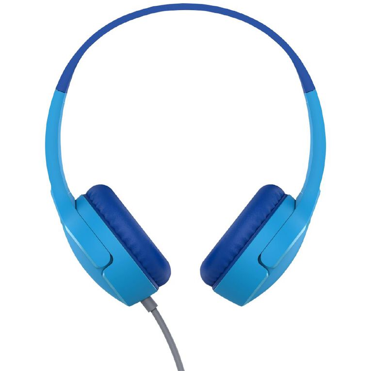 Belkin SoundForm Mini Wired On-Ear Kids Headphones - Blue, , hi-res