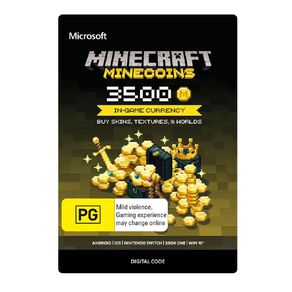Xbox Minecraft Minecoins 3500 Pack
