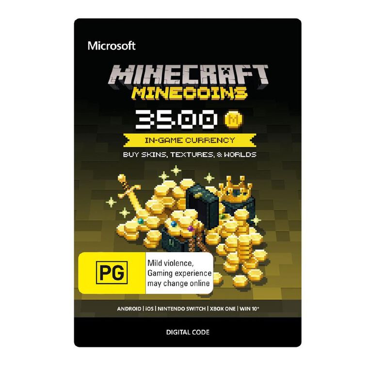 Xbox Minecraft Minecoins 3500 Pack, , hi-res