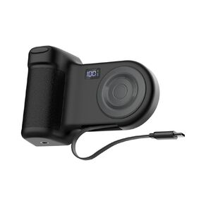 Belkin Stage PowerGrip Magnetic Charging Camera Grip with Power Bank - Charcoal