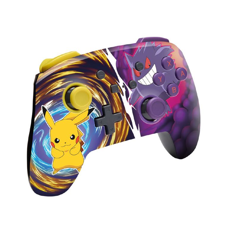 PowerA Enhanced Wireless Controller for Nintendo Switch - Pikachu vs Gengar, , hi-res