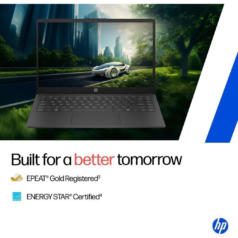 HP Laptop 14 Inch Intel N150 4GB RAM 128GB UFS Windows 11 Notebook, , hi-res
