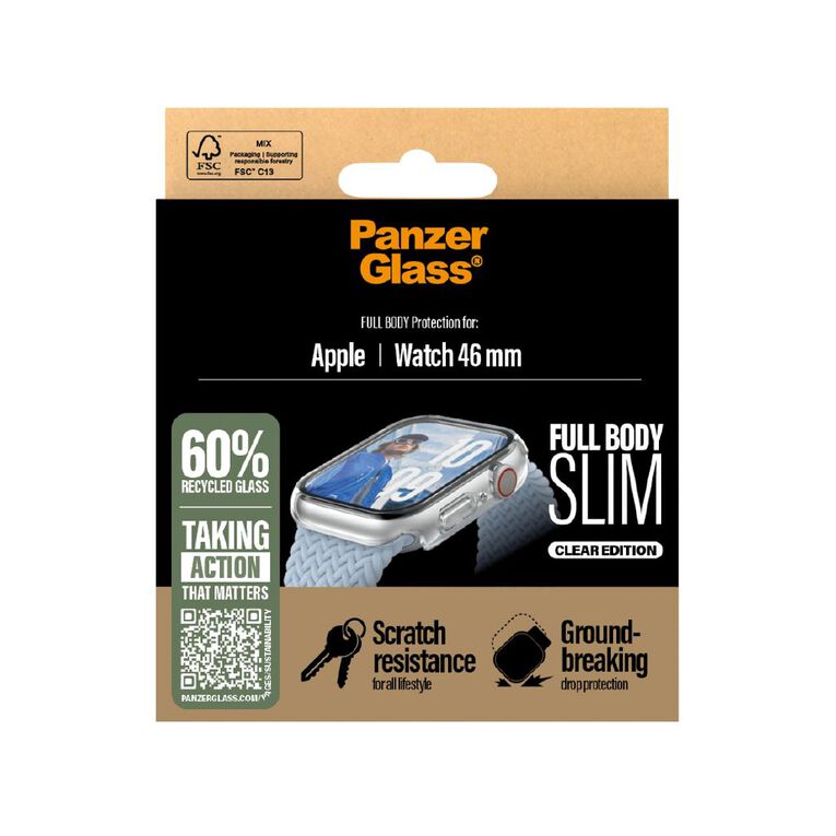 PanzerGlass Snappie SP- Apple Watch Series 10 (46mm) - Clear, , hi-res