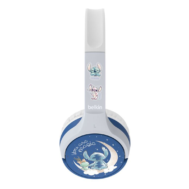 Belkin SoundForm Mini Kids On-Ear Wireless Lilo & Stitch Headphones, , hi-res
