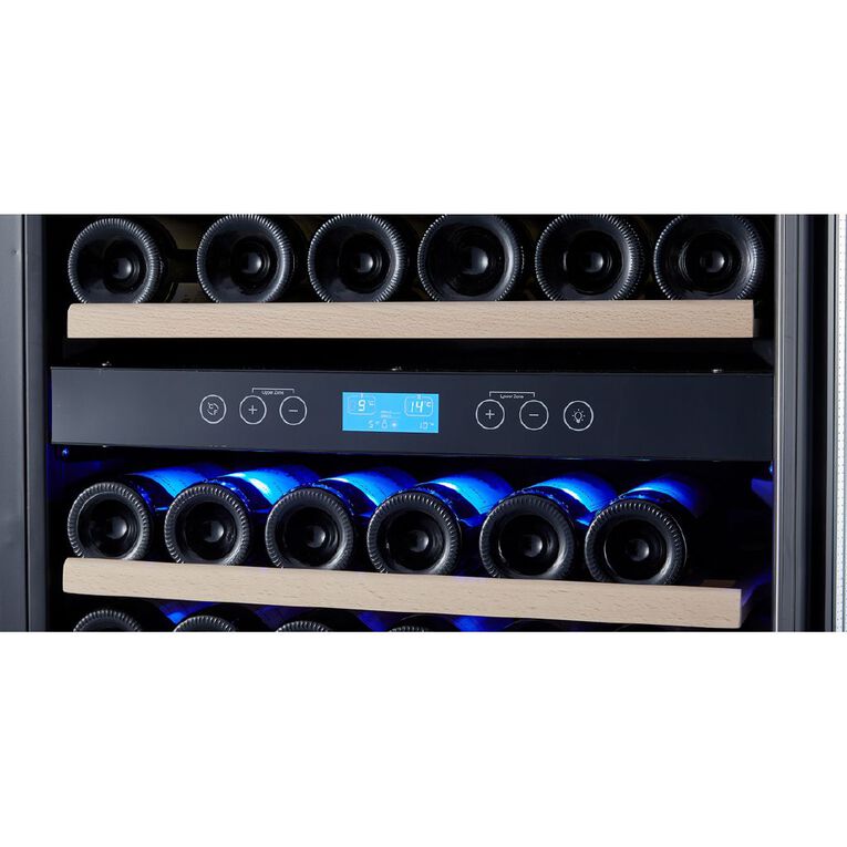 Tuscany 160 Bottle Dual Zone Wine Cooler Noel Leeming