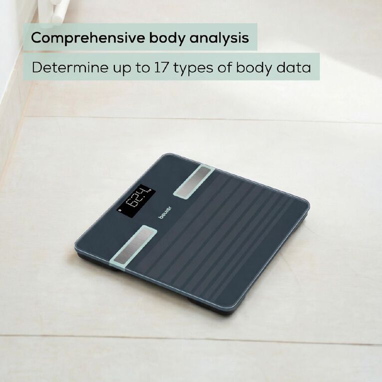 Beurer BF451BG Limited Edition Bluetooth Glass Body Fat Scale, , hi-res