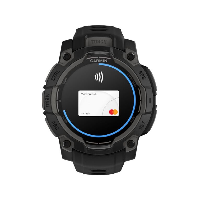 Garmin Instinct 3, 45mm, AMOLED, Black Bezel with Black Band, , hi-res