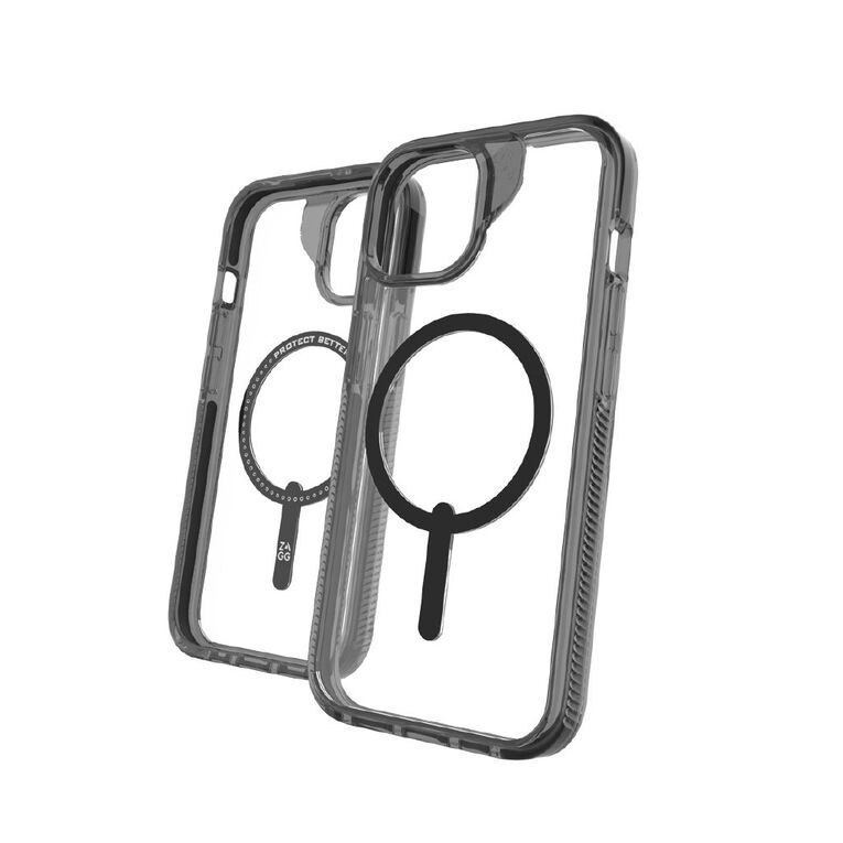 Zagg Santa Cruz Snap Case for iPhone 16e, 15, 14, 13 - Black, , hi-res