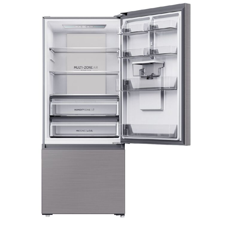 Haier 420L Bottom Mount Fridge Freezer With Water - Satina, , hi-res