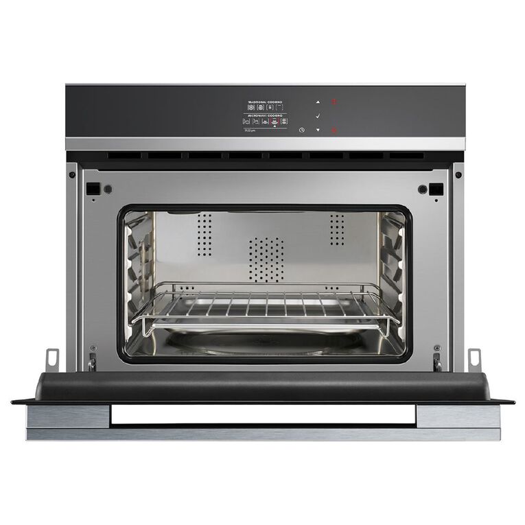 Fisher & Paykel 60cm 9-Function Combination Microwave Wall Oven, , hi-res