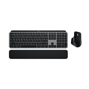 Logitech MX Keys S for Mac Performance Combo - MX Master 3s, Mx Keys S, Palm Rest - Space Grey