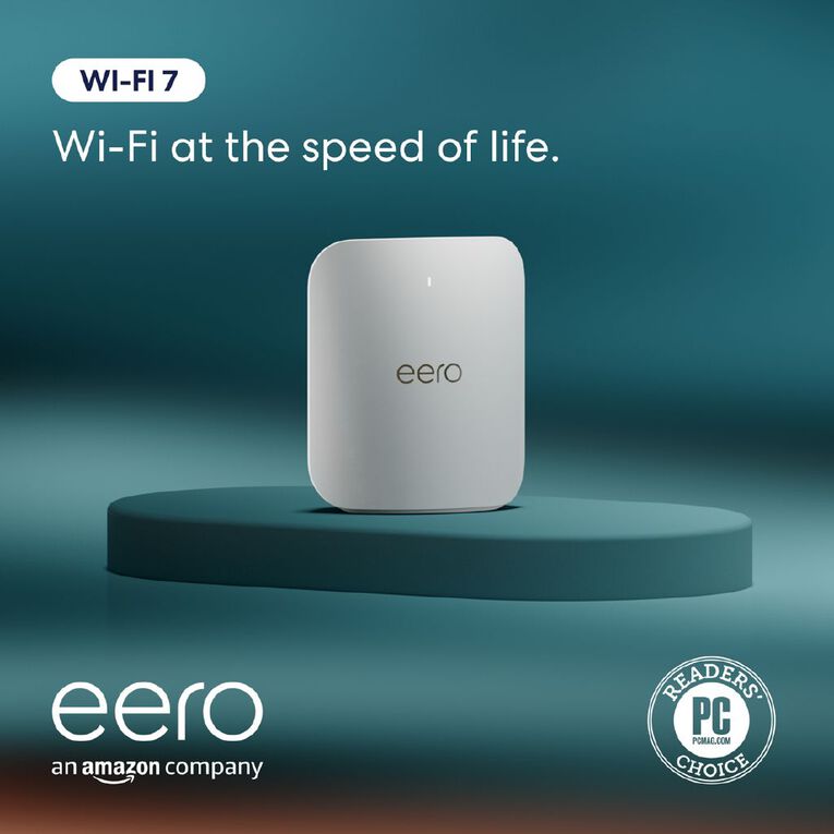 Amazon eero Pro 7 | 5 Gbps Mesh Wi-Fi 7 Router/Extender - 1 Pack, , hi-res
