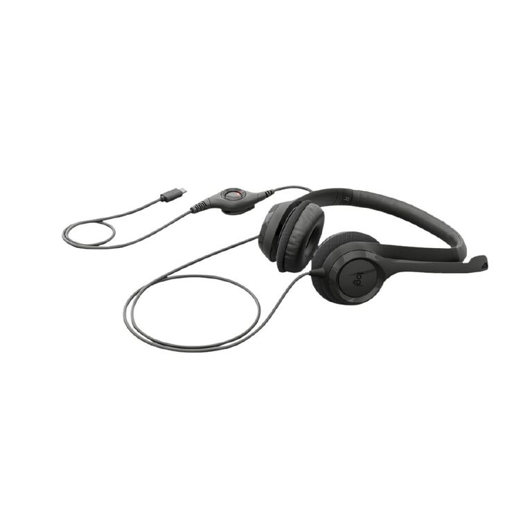 Logitech H390 USB-C Digital Headset - Graphite, , hi-res