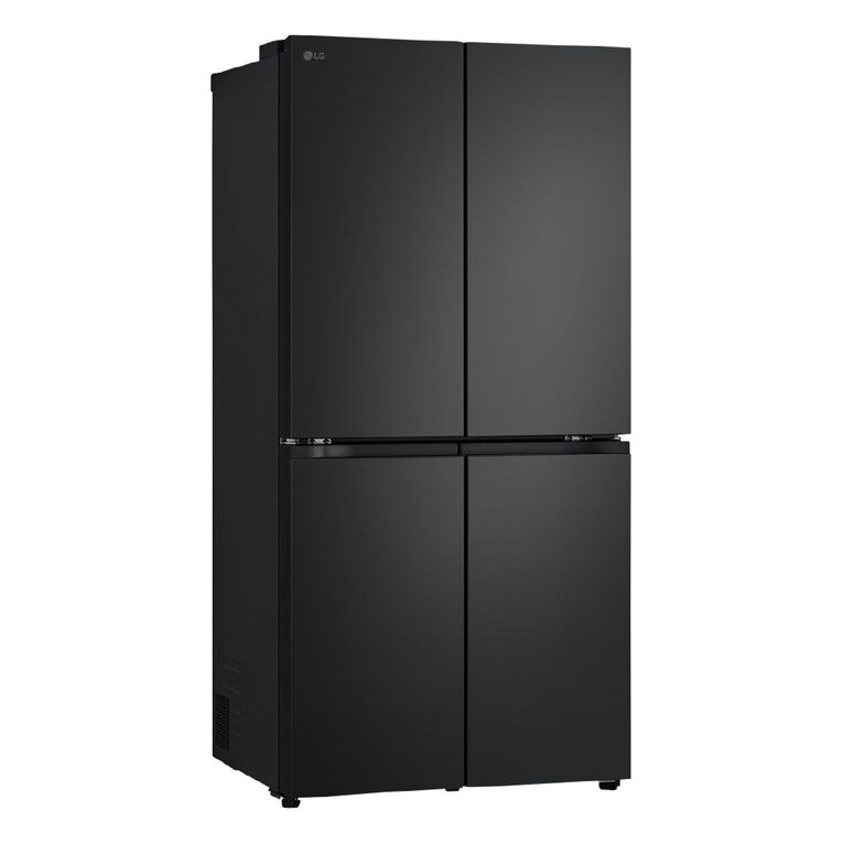 LG 530L Slim French Door Fridge Freezer - Matte Black Finish, , hi-res