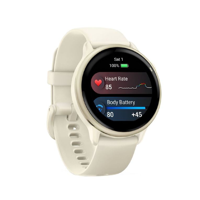 Garmin Vivoactive 6 - Bone/Lunar Gold, , hi-res