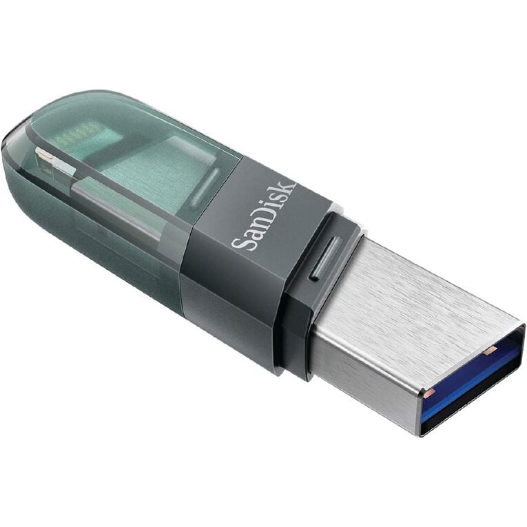 Sandisk iXpand 256GB Flash Drive Flip SDIX90N Black, , hi-res