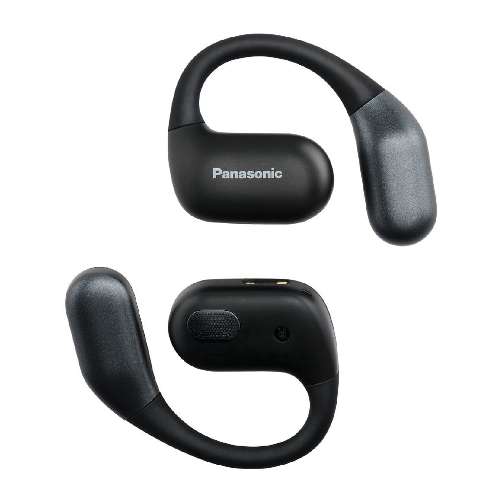 Panasonic RB-F10 Open Ear True Wireless Headphones - Black - Noel