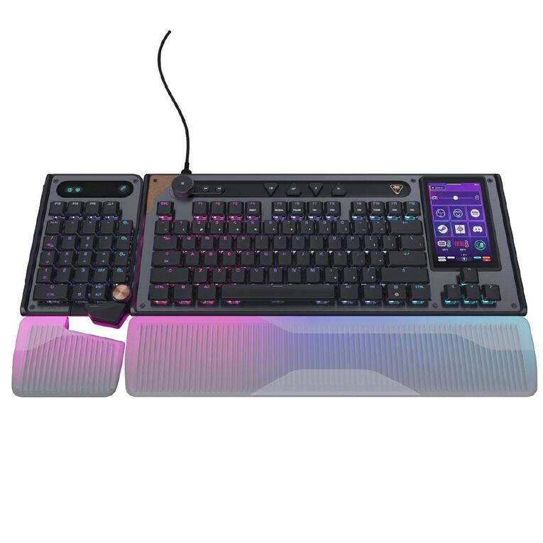 Turtle Beach Command KP7 Modular Hall-Effect RGB Wired Gaming Keypad, , hi-res