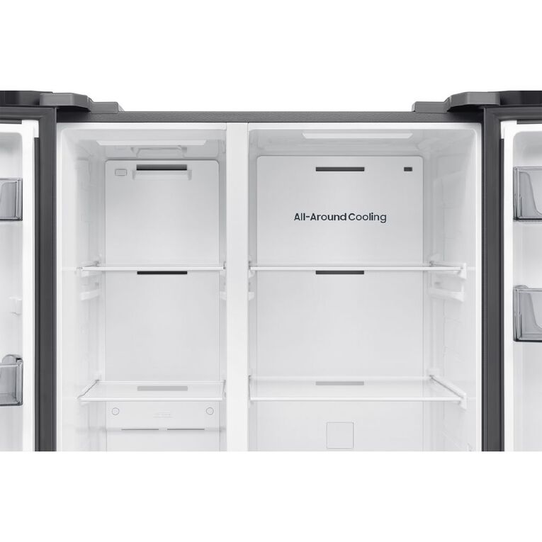 Samsung 655L Side By Side AI Energy Mode Fridge Freezer - Silver (SRS6100S), , hi-res