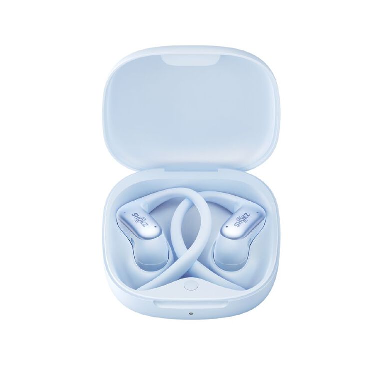 Shokz Open Fit Air 2 True Wireless Open Ear Headphones - Ice Blue, , hi-res