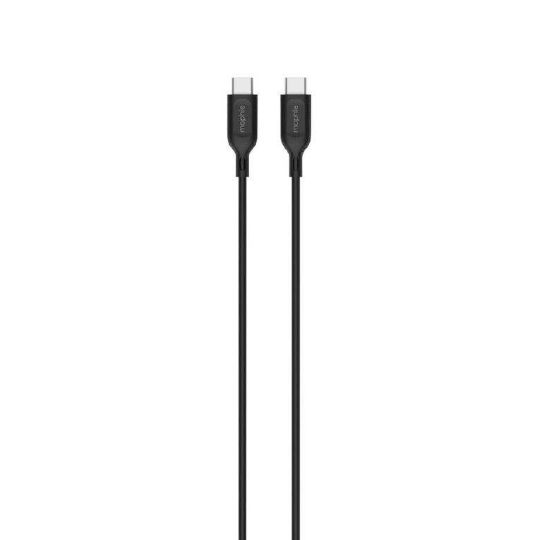 Mophie Essential 60W USB-C Cable 1m - Black, , hi-res
