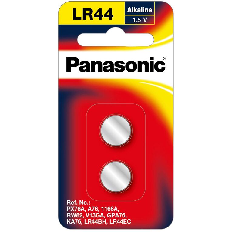 LR44/A76 Panasonic Calculator Battery 2pk, , hi-res