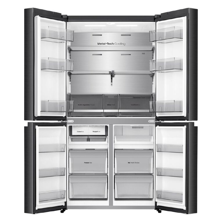 Hisense PureFlex Quad Door Dark Stainless Steel 640L, , hi-res