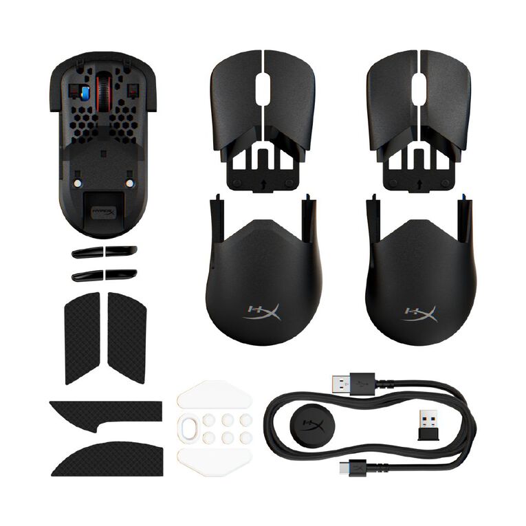 HyperX Pulsefire Saga Pro Wireless Gaming Mouse - Black, , hi-res