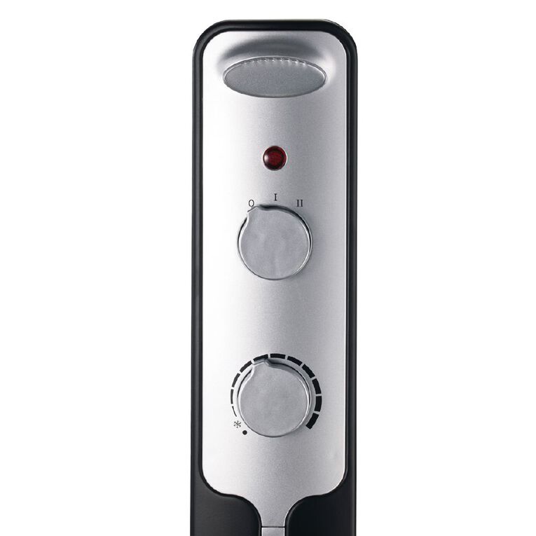 Sheffield Mica Heater Black Noel Leeming