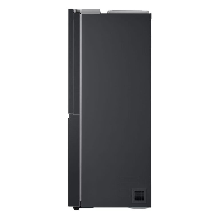 LG 635L Side By Side Fridge with Door-In-Door & Craft Ice Maker - Matte Black, , hi-res
