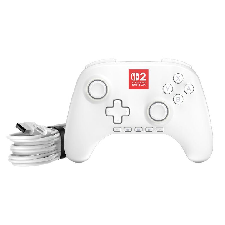 PowerA Advanced Wired Controller for Nintendo Switch 2 with Lumectra - White, , hi-res